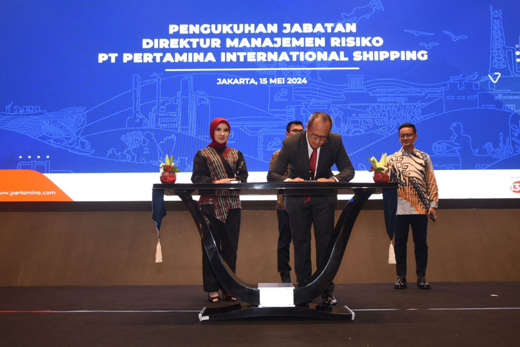 Pelantikan Muhammad Resa sebagai Direktur Manajemen Risiko PIS. Foto: PIS.