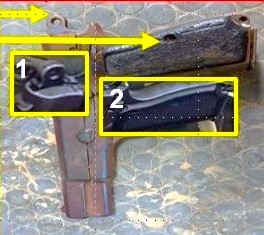 Satgas Damai Cartenz Temukan Senpi Milik Pimpinan KKB Intan Jaya