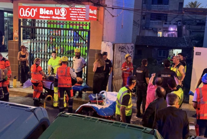 Empat Orang Tewas Tertimpa Bangunan Roboh di Majorca, Spanyol
