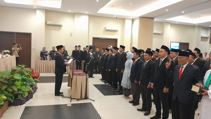 42 Panwascam di Demak Awasi Pemutakhiran Data Pemilih usai Dilantik