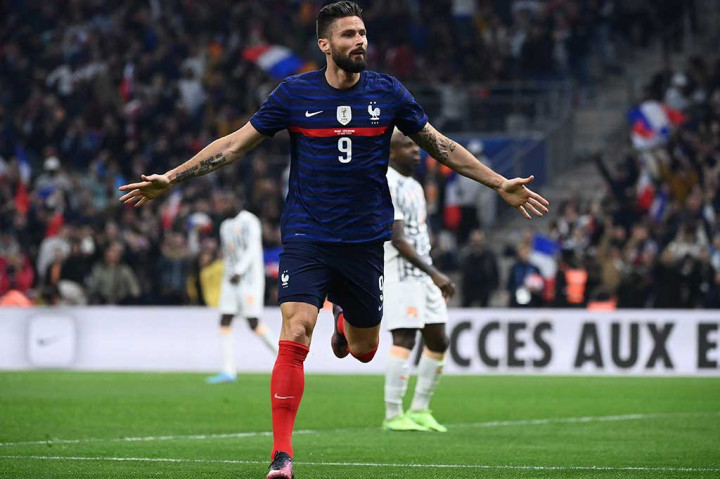 Giroud Putuskan Pensiun dari Timnas Prancis Usai Euro 2024