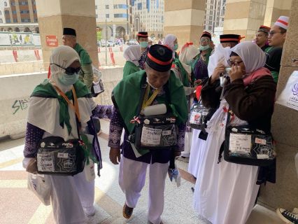 Jemaah Kloter Terakhir Gelombang Satu Tiba di Madinah