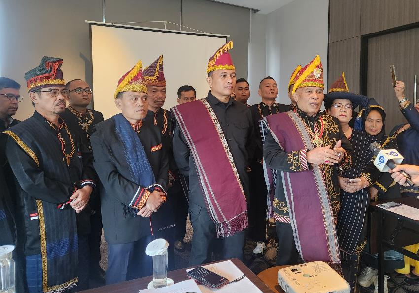 Rapat kerja Forum Intelektual Suku Pakpak yang dihadiri oleh sejumlah tokoh suku Pakpak 