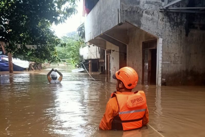 Banjir di Pejateng/BPBD Jakarta