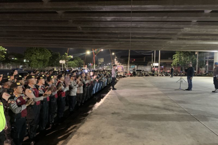 Tekan Kriminalitas, Polisi Gelar Operasi Kejahatan Jalanan di Jakarta Utara
