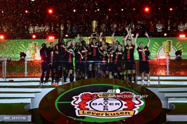 Berkat Tendangan Roket Xhaka, Leverkusen Juara DFB-Pokal 2023/2024
