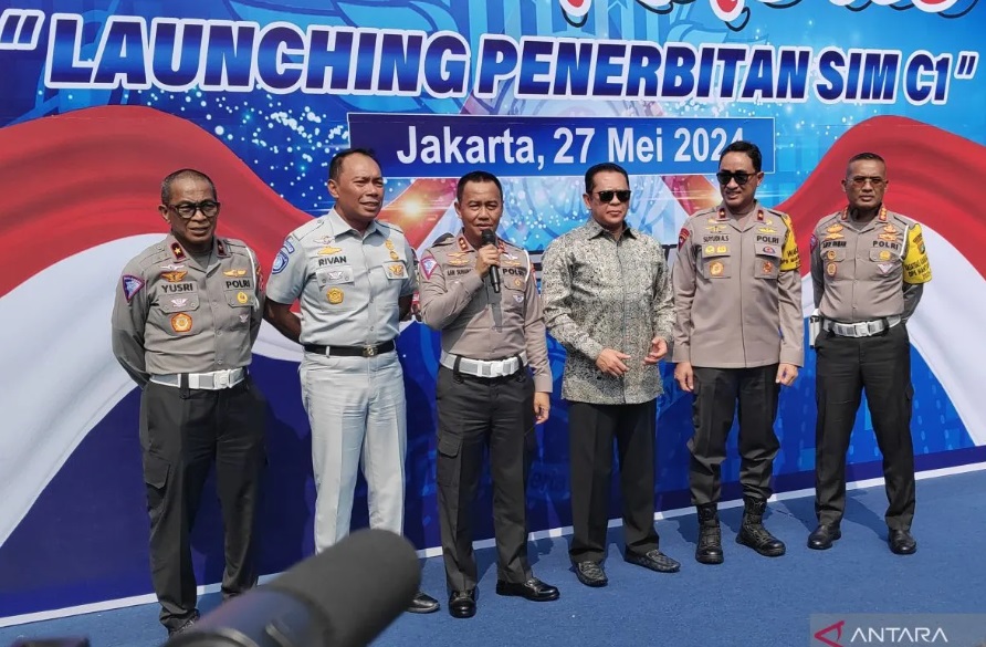 Korlantas Polri Resmi Luncurkan SIM C1 Khusus Motor 250-500 cc