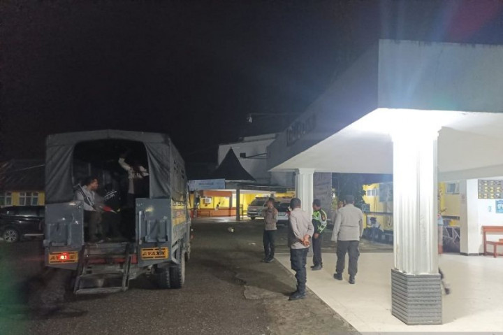 Polres Jayapura Patroli Skala Besar Jelang Pilkada 2024