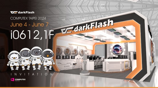 Hadir di Computex 2024, darkflash Bakal Pakai Tema Luar Angkasa