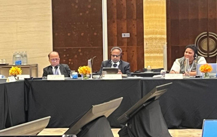 Sekjen Kemenaker Bertemu Direktur APO untuk Fiji Bahas Prinsip Upah Didasarkan Hubungan Kerja