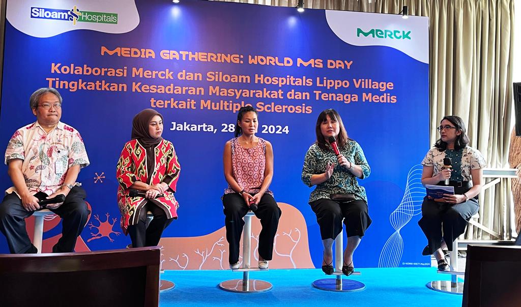 Media gathering World MS Day yang diinisiasi oleh PT Merck Tbk (Merck) dan Siloam Hospitals Lippo Village (Siloam Hospitals). Dok. A. Firdaus/Medcom