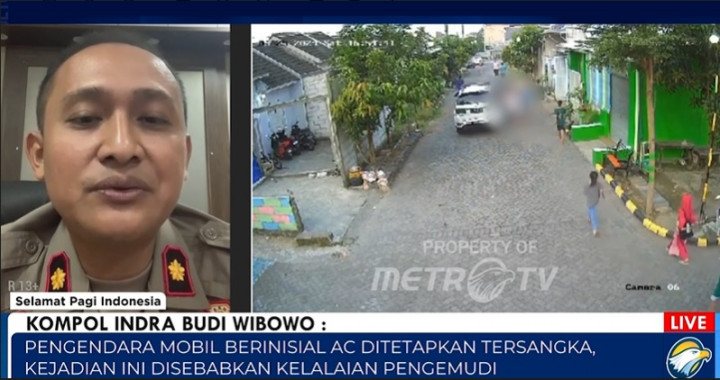 Sopir Fortuner Lindas Balita Jadi Tersangka, Polisi: Akibat Kelalaian