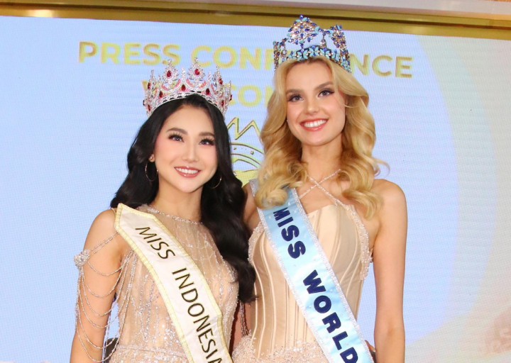 Miss World 2023 Krystyna Pyszkova Anggap Indonesia seperti Rumah