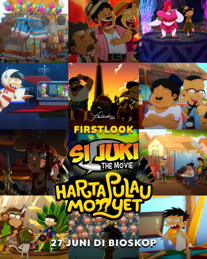 Si Juki The Movie: Harta Pulau Monyet Janjikan Petualangan Seru dan Kocak