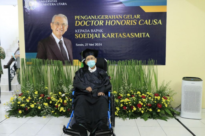 Soedjai Kartasasmita, Sang Begawan Perkebunan Indonesia Terima Doctor Honoris Causa