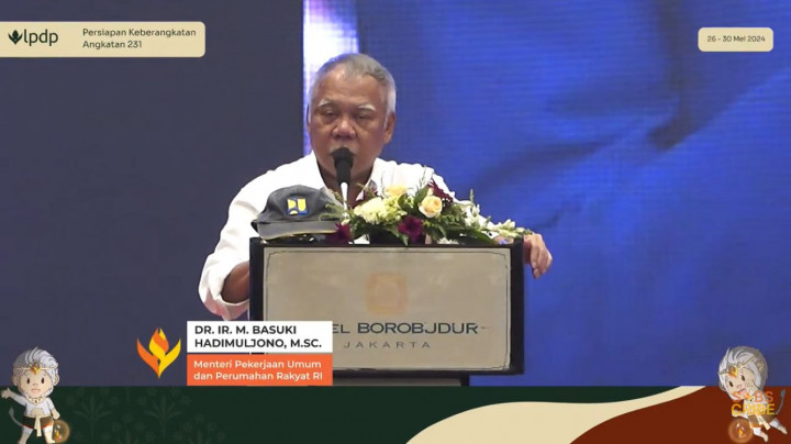 Cerita Menteri Basuki Jadi Loper Koran hingga Kuli Barang Saat Kuliah S2-S3 di Amerika