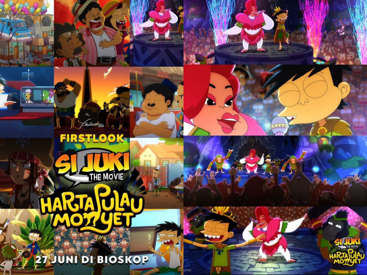 Tayang di Bioskop 27 Juni, Ini Daftar Pengisi Suara Si Juki The Movie: Harta Pulau Monyet