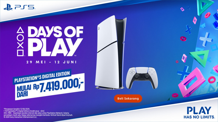 Ada Event Days of Play, Banyak Diskon untuk PS5