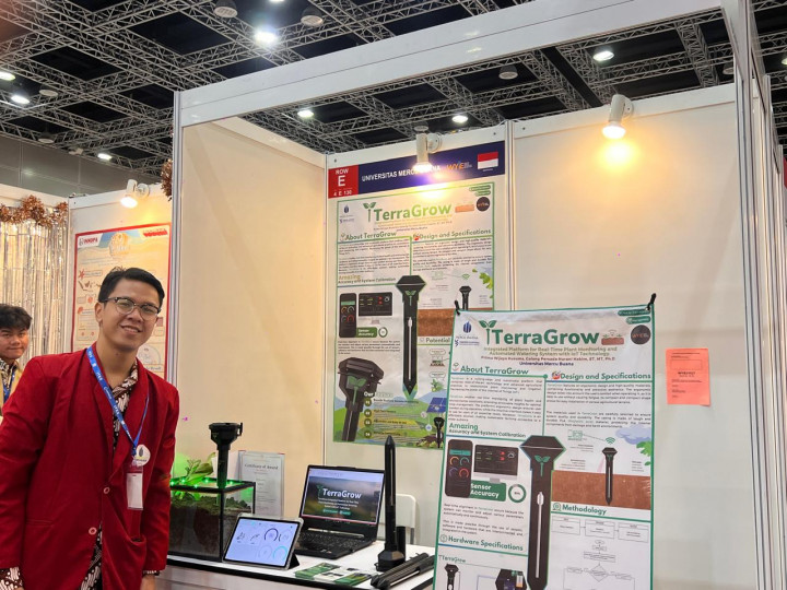 Keren! Mahasiswa Universitas Mercu Buana Sabet Emas dalam ITEX 2024
