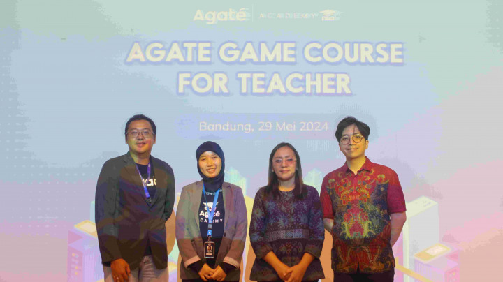 Dukung Akselerasi Pertumbuhan Talenta Pengembang Lokal, Agate Gelar Game Course for Teacher