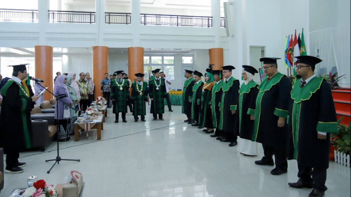 UIN Ar-Raniry Tambah Delapan Guru Besar Baru