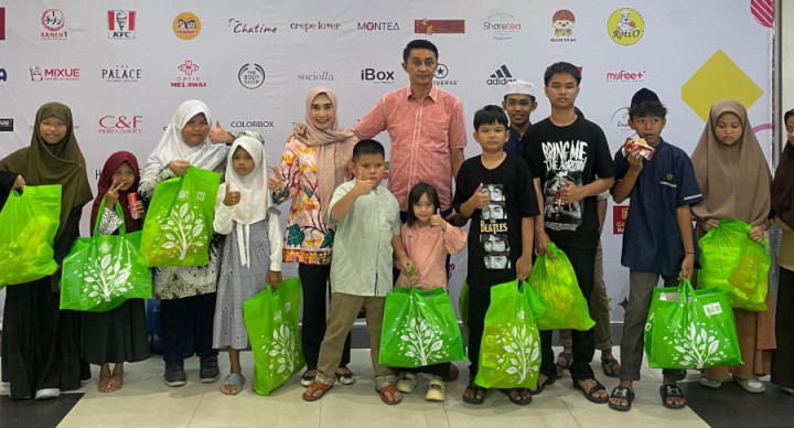 Santuni Anak Yatim, Kelaksa BPBD Jambi: Tak Mustahil Nanti Mereka Menyantuni