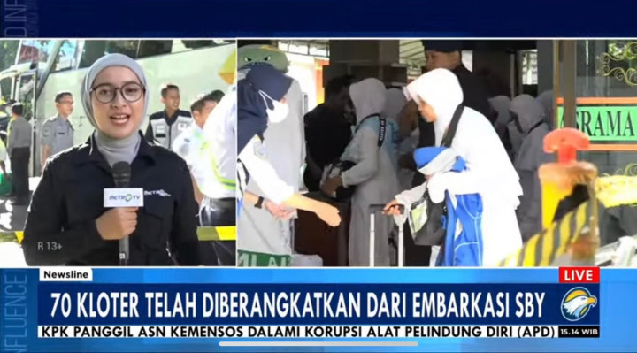 Total 70 Kloter Haji Embarkasi Surabaya Terbang ke Tanah Suci