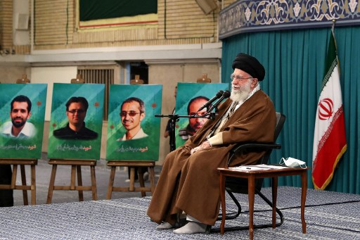 Pemimpin tertinggi Iran, Ayatullah Ali Khamenei. Foto: AFP