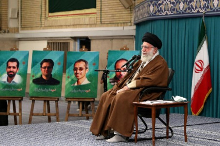 Khamenei Puji Mahasiswa AS yang Berani Lawan Elite Zionis