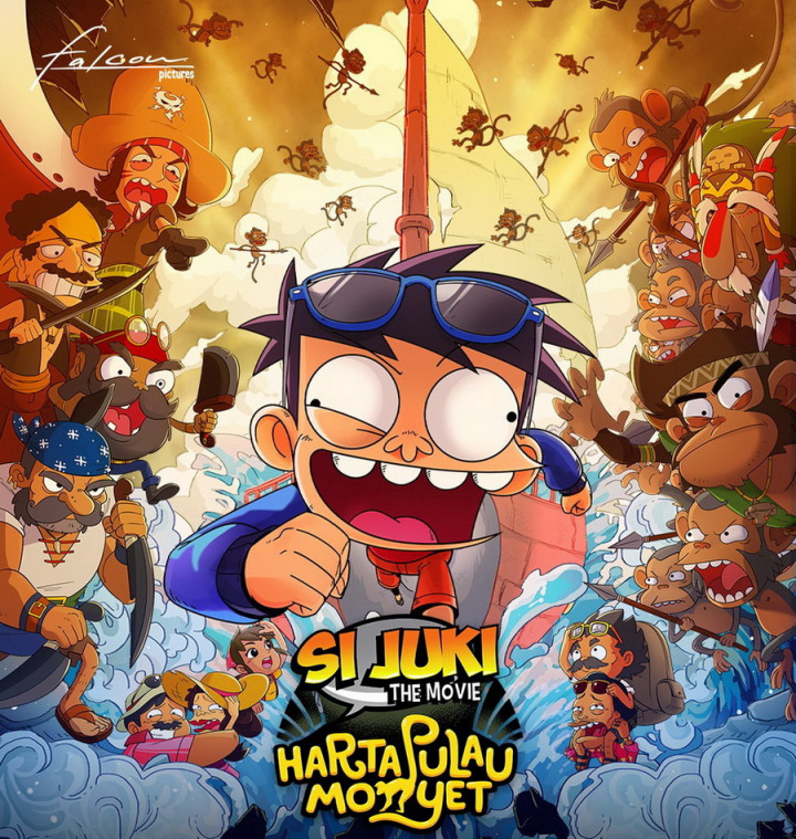 Indro Warkop Lega Si Juki The Movie: Harta Pulau Monyet Segera Tayang