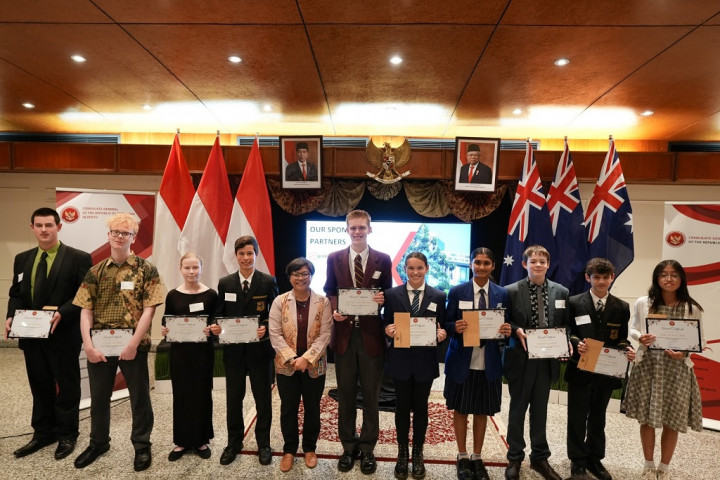 KJRI Perth Gelar Malam Penghargaan bagi Pelajar Bahasa Indonesia di Australia