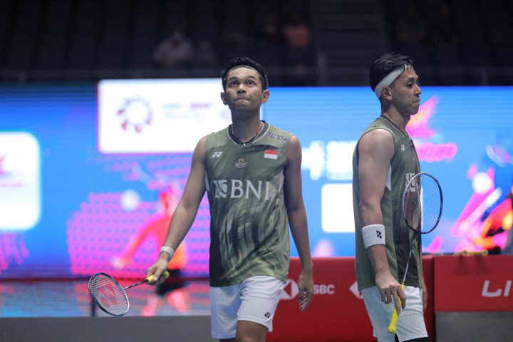 Fajar/Rian Harus Puas jadi Runner Up Singapore Open 2024