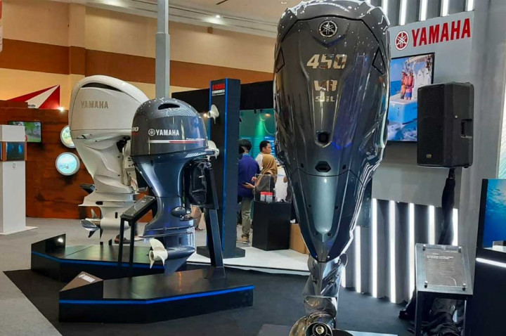 KBA Yamaha Marine Gelontorkan 3 Mesin Kompak Berkapasitas Gambot