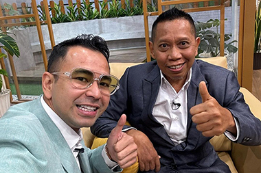 Potret Raffi Ahmad Bersama Tukul Arwana yang Kembali ke Layar Televisi