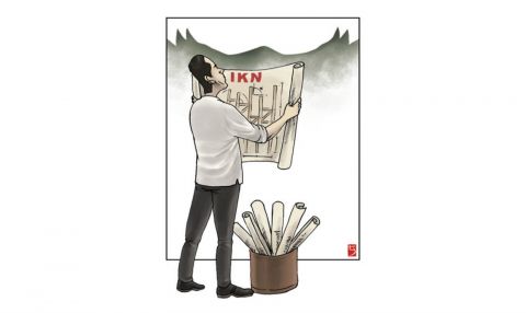 Ilustrasi IKN. MI/Seno