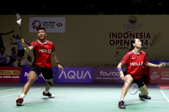 Indonesia Open 2024: Dejan/Gloria Tuntaskan Revans Demi Jaga Gengsi