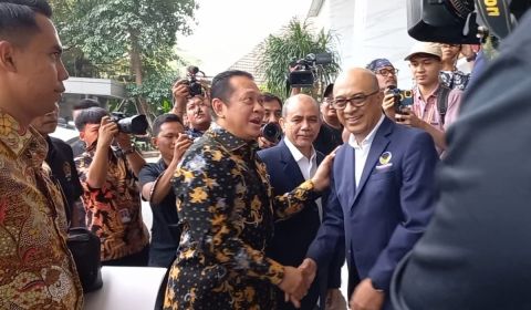 Silaturahmi Kebangsaan, Ketua MPR Sowan ke Surya Paloh
