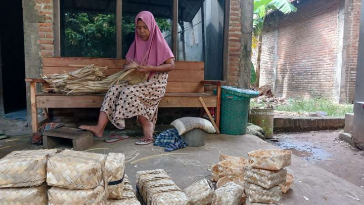 Perajin Besek Jepara Banjir Order Jelang Iduladha