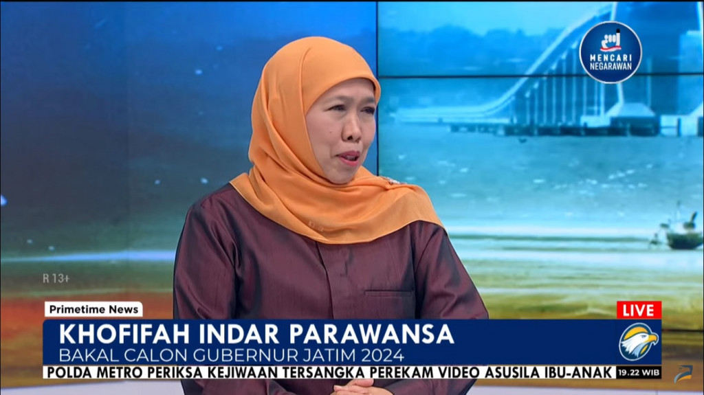 Khofifah Ingin Parpol Pendukung di Pilgub Jatim Tanpa Syarat