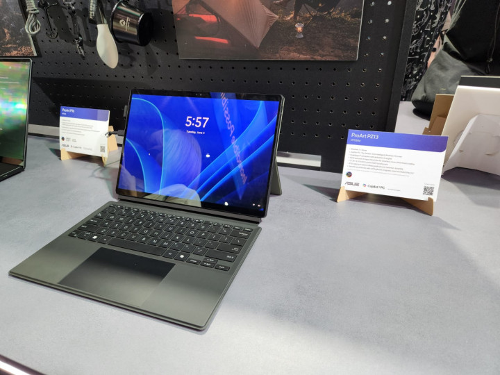 Asus ProArt PZ13, Tablet x Laptop AI-Ready Pakai Snapdragon X
