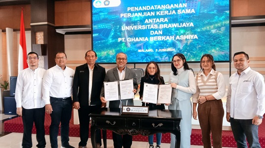 Perusahaan Happy Asmara Gandeng UB Kembangkan Produk Kecantikan