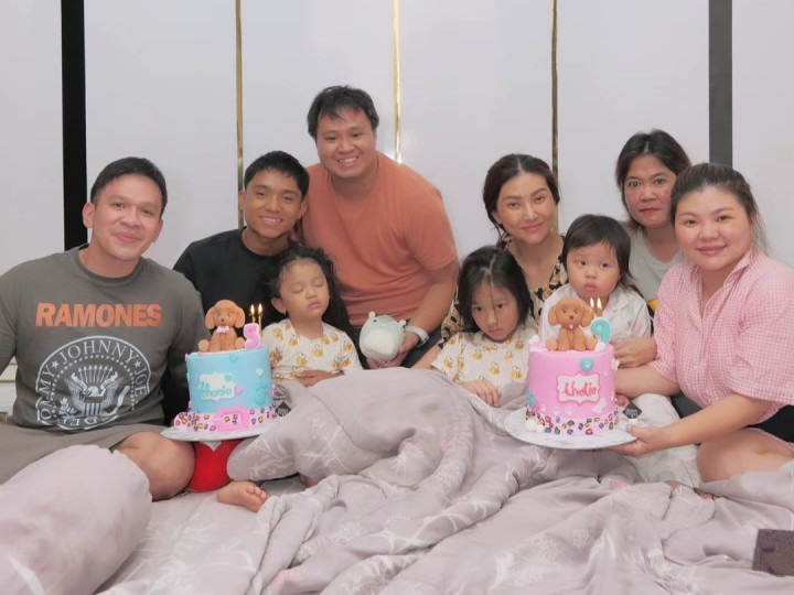 Sarwendah Rayakan Ultah Anak Tanpa Ruben Onsu, Betrand dan Jordi Hadir