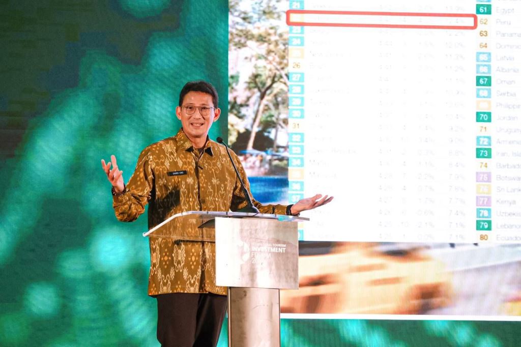 Menparekraf Sandiaga Uno membuka secara resmi ITIF 2024. Dok, Kemenparekraf 