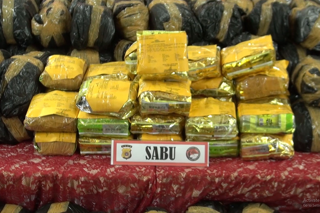 Polda Aceh Gagalkan Peredaran 31 Kg Sabu dan 370 Kg Ganja