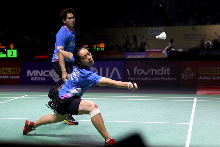 Langkah Adnan/Nita di Indonesia Open 2024 Dihentikan Unggulan