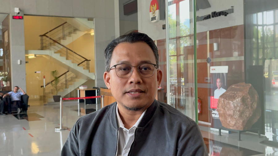 Juru bicara bidang penindakan KPK Ali Fikri di Gedung Merah Putih KPK, Jakarta Selatan. Medcom.id/Candra