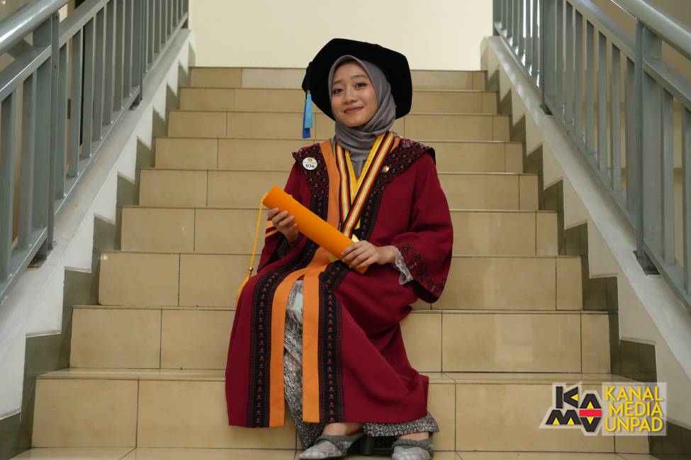 Sania Yulianti, Wisudawan Terbaik Program Profesi Ners Fakultas Keperawatan Unpad. DOK Unpad