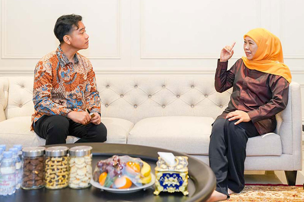 Gibran: Saya All Out Dukung Khofifah-Emil Dardak di Pilkada Jatim