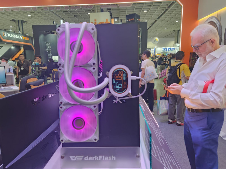 Darkflash Pamer AIO Cooler di Computex 2024