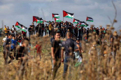 AS desak jurnalis bisa meliput di Gaza. (AFP)